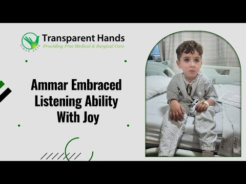 Muhammad Ammar's Hearing Journey Begins