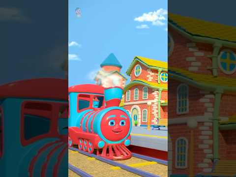 Wheels on the Train #shorts #viral #trending #ytshorts #explore #transport #cartoon