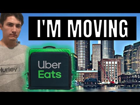 My Final Boston Uber Eats Shift - I'm Moving!