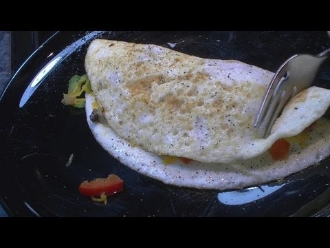 Egg White Omelette Delicious and easy  ... Oh yea!!