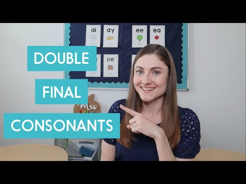 What is the Double Final Consonant Rule?