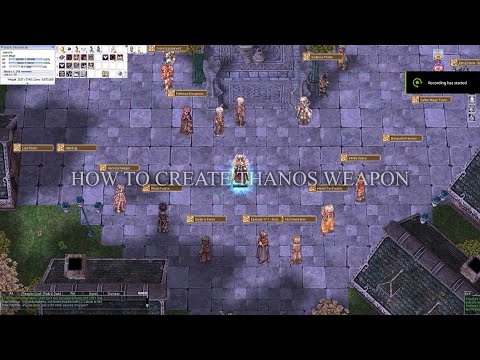 Shining Moon - How to craft a Thanos weapon