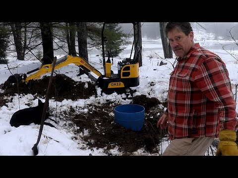 Completing a Shallow Well in the Snow, Rain and Fog - Part 1