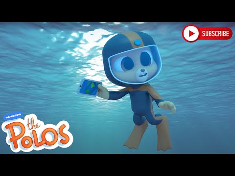 Diving in the ocean | The Polos | Adventure Learning | Learn At Home