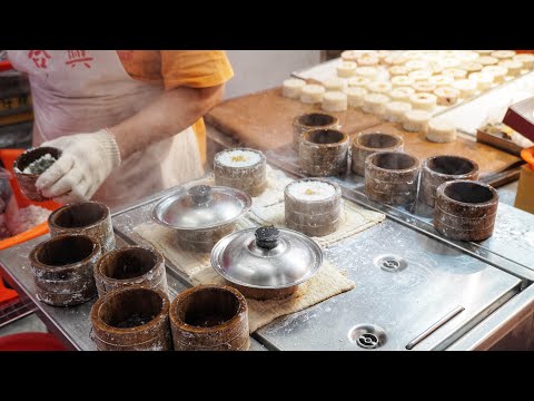 Handmade Egg Dumpling and Sponge Cake In Taipei Market / 現做手工蛋餃、合興鬆糕 / 南門市場 - South Gate Market