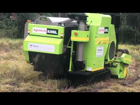 Zoomlion 4.0ZD rice harvester is suitable for various environments