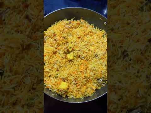 Paneer biryani #food #deliciouskitchen #cooking #cookingfood #recipe