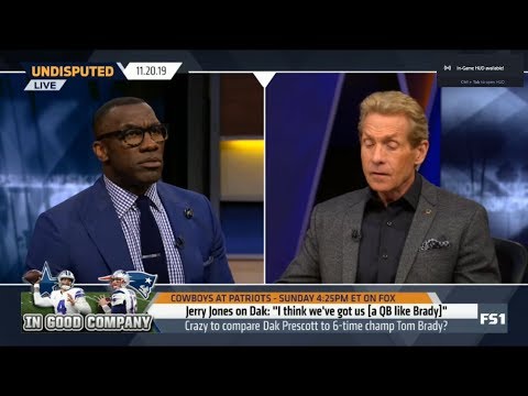 UNDISPUTED | Shannon SHOCKED Jerry Jones on Dak: "I think we've got us [a QB like Brady]"