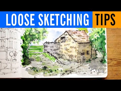 The Secrets of Loose Sketching in Three Easy Steps