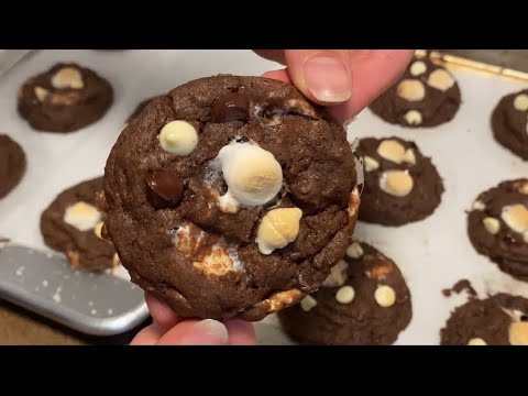 Hot Chocolate Cookies | Bake With Me