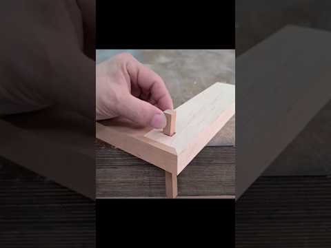 Perfect woodworking joint #woodworking #diy #making #wood #toolmake #woodwork #joints #tips