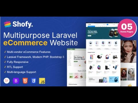 How to Install Shofy - eCommerce & Multivendor Marketplace Laravel Platform #phpscript #multivendor