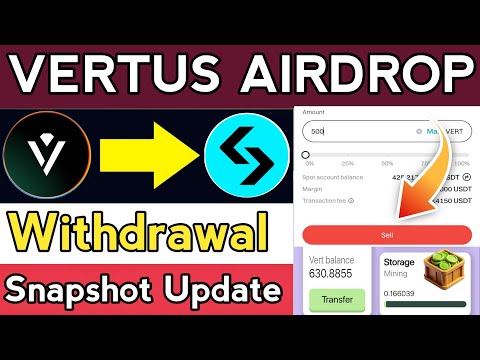 Vertus update today | Vertus new update | Vertus listing || Vertus listing update | vertus Snapshot