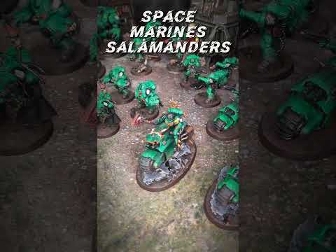 Salamanders Space Marines take on the Adeptus Mechanicus! #40k #spacemarines #adeptusmechanicus