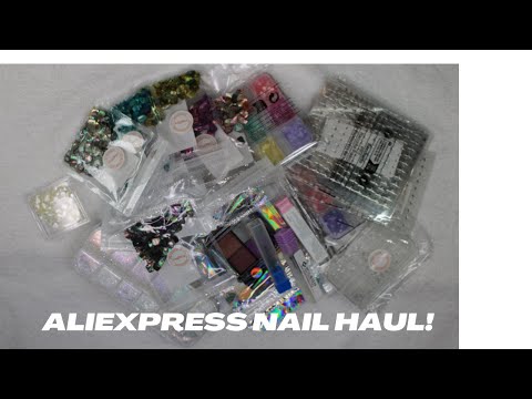 AliExpress Nail Haul!!| Plus, How to perfect your Nail Craft!!