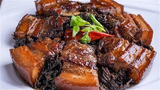 Stir-fried Pork with Preserved Mustard Greens