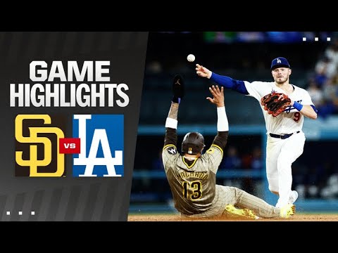 Padres vs. Dodgers Game Highlights (9/26/24) | MLB Highlights