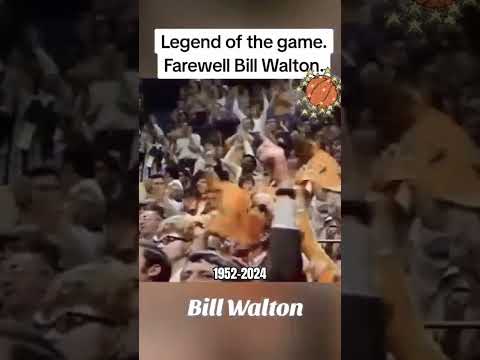 NBA Legend Bill Walton died 🙏 🕊