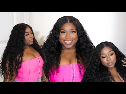 The Perfect Glueless Wig for Spring | Byebye Knots Wig Water Wave Wig| Beauty Forever Hair