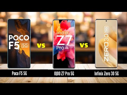 Top 3 5G Smartphones Battle: Poco F5 5G vs Vivo T2 Pro 5G vs Infinix Zero 30 5G