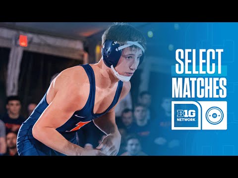 Illinois vs. Indiana | Select Matches | Big Ten Wrestling | 12/06/2024