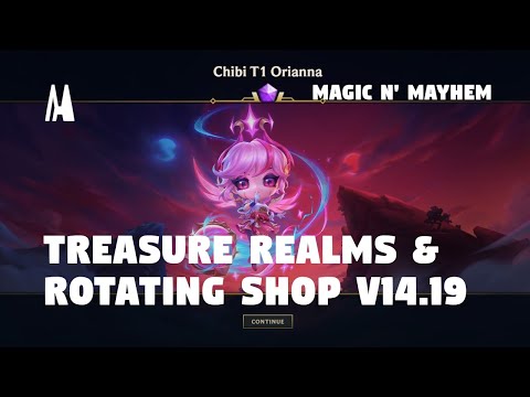 TREASURE REALMS & ROTATING SHOP V14.19 | TFT SET 12