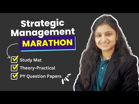 Strategic Management Marathon | OMSM | CMA Inter