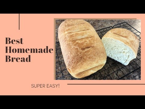 Easy White Bread Recipe