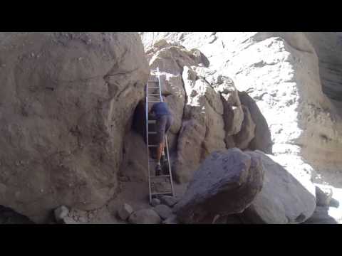 Hiking Ladder Canyon - short clip - GoProHD