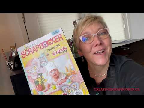 Sneak peek of Creative Scrapbooker Magazine Spring 2023 Issue