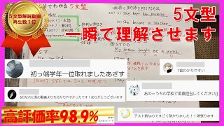 【約５分でわかる】５文型・SVOC