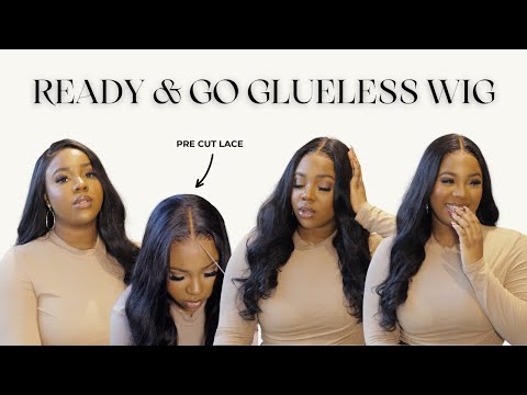 ONE WIG TWO STYLES! READY TO GO PRE-CUT LACE WIG | PRE PLUCKED&BLEACHED BEGINNER WIG | WIGGINS HAIR