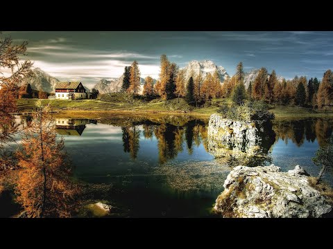 自然河水 钢琴音乐  平静静心  解压放松  Ambient  Music  piano music  relaxing music