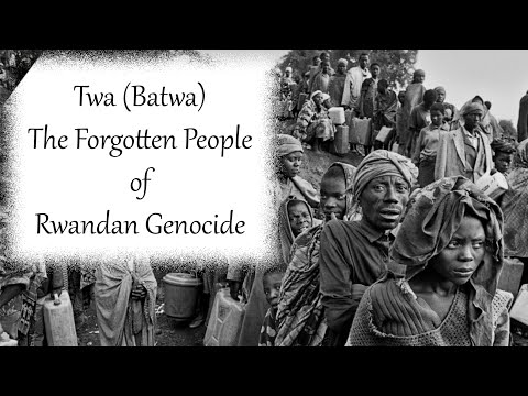 Twa (Batwa), the forgotten people of Rwandan Genocide