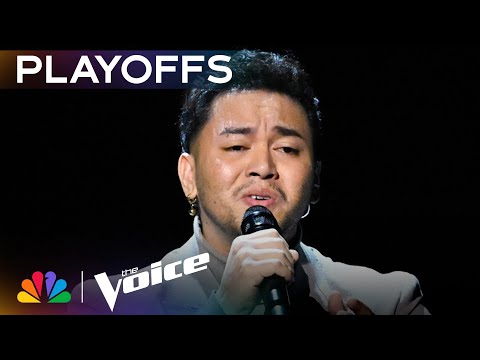 Sofronio Vasquez Shows His Spectacular Talent on "Crying" | The Voice Playoffs | NBC