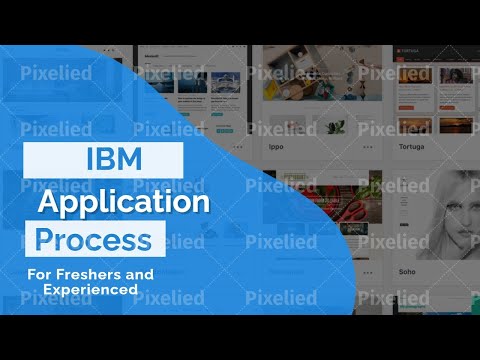 IBM  Freshers Application Process| IBM  Registration Process| Entry Level| Experience Application|