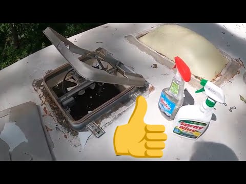 Off Grid Camper Build- Roof Vent Fixes