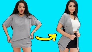 Trying CRAZY CLOTHING HACKS to see if they work