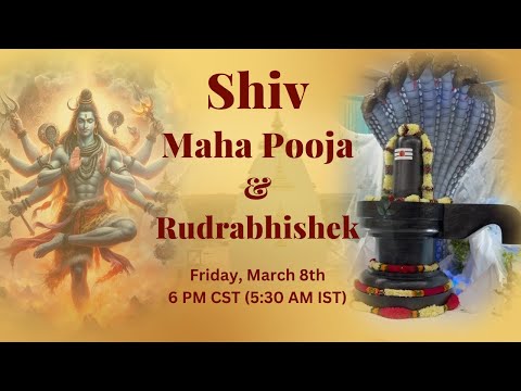 Mahashivratri Celebrations:  Maha Pooja & Rudrabhishek