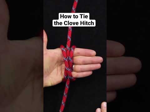 Most commonly used to secure a line to a post, the Clove Hitch ties quickly and unties even faster.