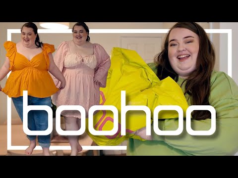 BOOHOO PLUS SIZE TRY ON | spring summer fashion haul | MINI DRESSES & CO-ORDS 2024