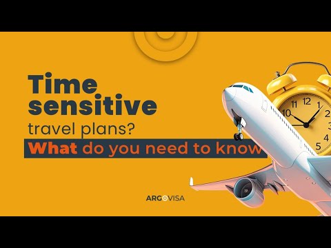 Are your travel plans time sensitive? Make sure you get your visa APPROVED