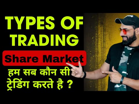 Types Of Trading/ Investing in stock, Share Market | How many Trading In Indian Share, Stock Market