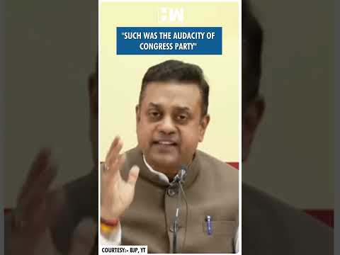 #Shorts | "Such was the audacity of Congress.." | Sambit Patra | Sonia Gandhi | PV Narasimha Rao