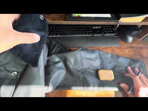 How to easily add wax to a Barbour wax canvas jacket!!