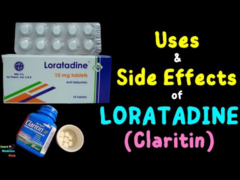 Loratadine (Claritin) – Side Effects, Uses, Mechanism of Action, Dosage, Interactions, Warnings