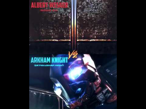 Albert Wesker vs Arkham Knight #residentevil #albertwesker #shorts #battle #arkhamknight #1v1