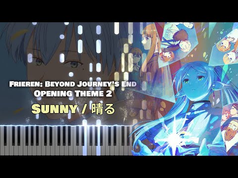 Frieren: Beyond Journey's End OP 2『Sunny / 晴る (Haru)』Yorushika (TV Size) [piano]