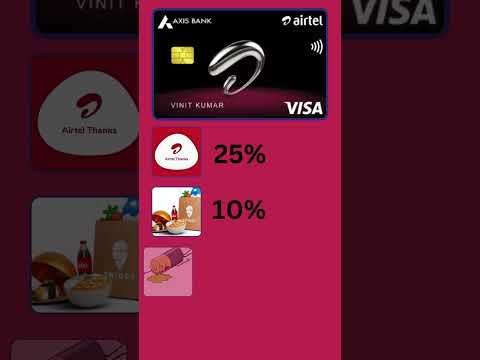 Swiggy HDFC Vs Airtel Axis bank high rewarding food credit card #shorts