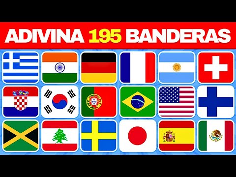 🚩 Adivina el País por la Bandera Quiz 🌎 ¿Puedes Adivinar 195 Banderas?